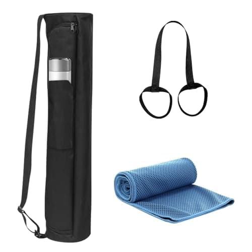 Yoga Mat Bag,Bag For Yoga mat,Full-Zip Exercise Yoga Mat Carry Bag (Black)