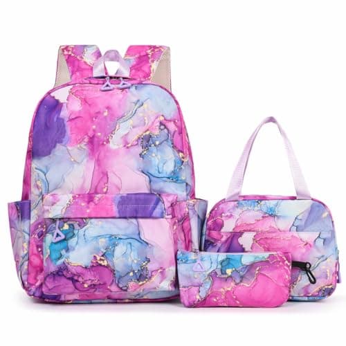 3-In-1 High Capacity School Bag for Girls