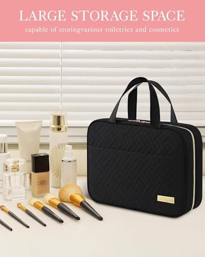 HOTOR Hanging Travel Toiletry Bag Women Essentials,Makeup Wash Bag — view 2