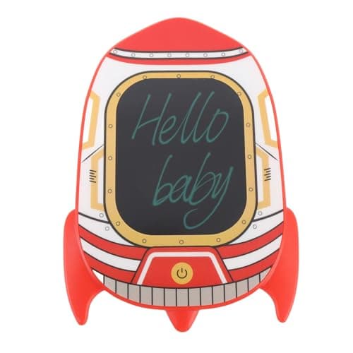 SENECESLI LCD Writing Tablet 6.5 Inch Rocket Doodle Board for Kids Travel