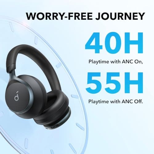 soundcore Anker Space One, Adaptive Active Noise Cancelling Headphones — view 6