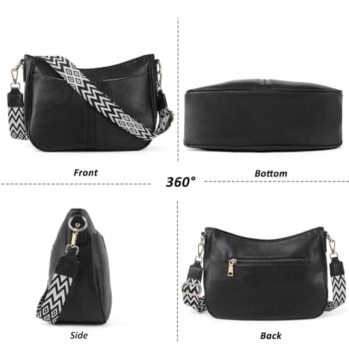 TANTOMI Crossbody Bags for Women Vegan Leather Travel Crossbody Purse — view 6
