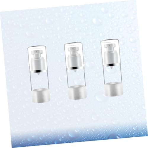 VILLFUL Portable Travel Spray Sunscreen Bottle in Modern Mini and Compact Design 3pcs with Press Pump, Refillable 30ml Cosmetics Sprayer for Bathroom and Travel Use — view 6