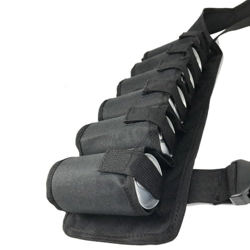 Portable Beer Drinking Vest, Beverage Carrying Bags, 12 Pack Drink Storage Bag for Camping Hiking Outdoor Party(Black) — view 4
