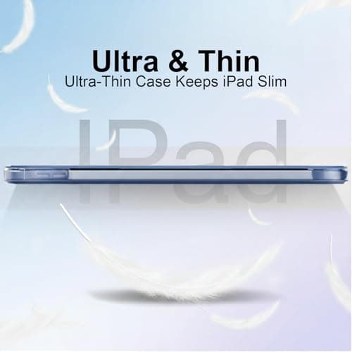 GALTD for iPad A16 Case Smart, 11th Generation 11inch/iPad 10th Generation Case 10.9" (2025-2022) Auto Wake/Sleep Cover, Slim Stand Cover with Hard Back, Support Touch ID, Abyss Blue — view 5