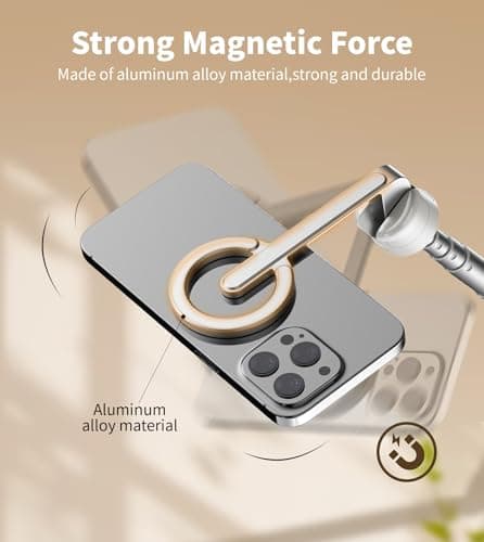 TONEOF 68" Magnetic Selfie Stick Phone Tripod, Phone Stand for Magsafe — view 3