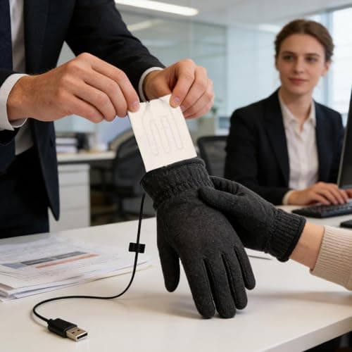 Carbon Fiber Heating Pad, 5V Adjustable Fast Heating Mat, USB Winter Warming Pad for Hands, Flexible Carbon Fiber Material with Quick Heat, Portable Electric Accessory with Multi-Use Design, Camping — view 3