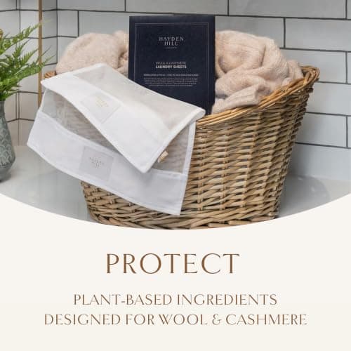 Hayden Hill Laundry Detergent Sheets For Cashmere and Wool, 30 Washes — view 5
