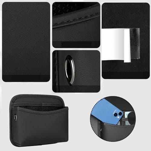Car Seat Side Pocket Organizer, PU Leather Universal Car Pocket — view 3