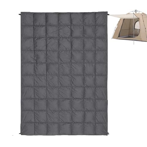 Camping Blankets for Sleeping, Cold Weather Gear, Portable Lightweight Windproof, for Travel Hiking Picnic Festival Outdoors Winter Fall Beach Park Stadium Ground Tent