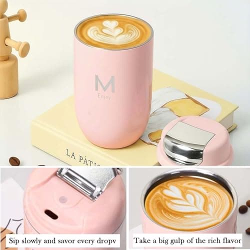 SiHuiTu Thermal Travel Mug, Insulated Coffee Cup — view 4
