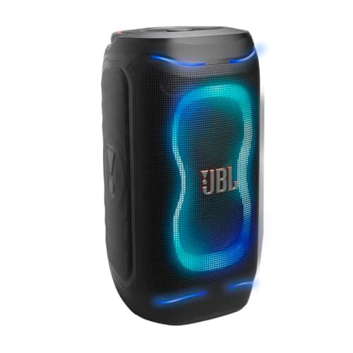 JBL PartyBox 130, Portable Party Speaker with Foldable Handle, Black