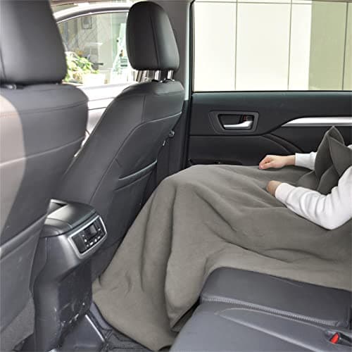 Car Heated Blanket - 12V Fleece Throw, Soft Warm Electric Blanket — view 4