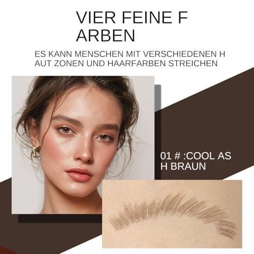 Makeup Eyebrow Pen Long-Lasting All-Day Defining Tool — view 2