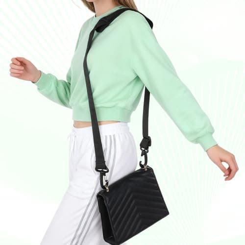 Shoulder Straps for Bags, 54 Inch Adjustable Crossbody Strap with Padded — view 6