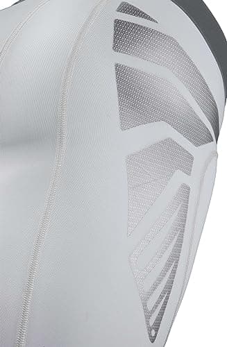 TCA Men's CarbonForce Pro Compression Base Layer Shorts Thermal Under Gear - White, L — view 3