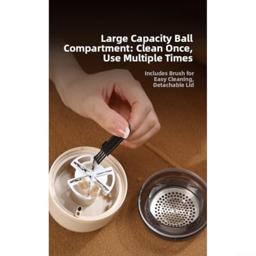 Portable Bobble Remover Compact Ergonomic Design Travel(beige) — view 3