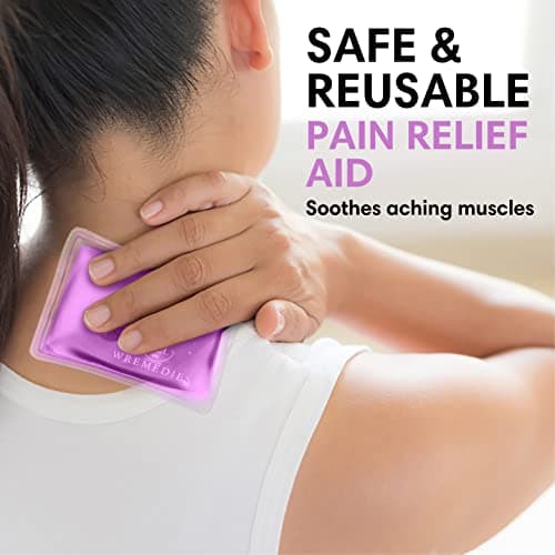Wremedies for Easier Living Reusable Hand Warmers Gel Click & Heat for Cold Hands Pack of 4 Heat Pads Pocket Warmers Instant Heat Arthritis Aid No Electric Required — view 6