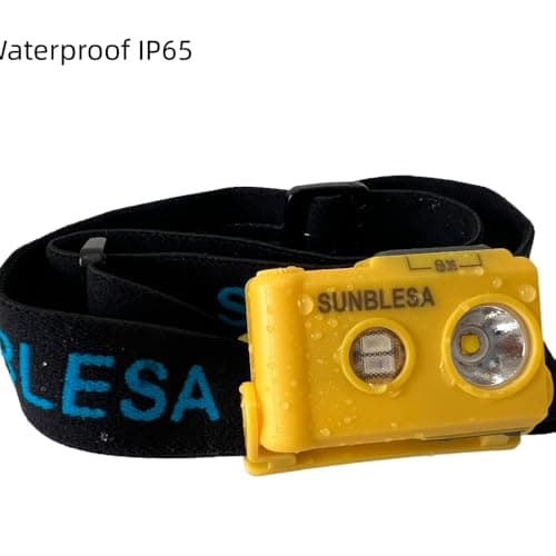 Sunblesa GEN 3 Mini Rechargeable Head Torch – 400 Lumens Lightweight Waterproof IP65 LED Headlamp for Camping Running Hiking — view 6