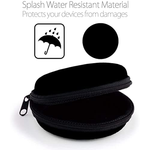 Earphone Case MAS CARNEY Headphone Earbud Hard Protective Carrying Case Bag — view 3