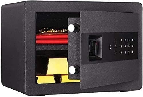 CLSDRZC Fireproof Waterproof s and Lock es, Money Electronic Steel with Keypad, 2 Manual Override Keys- Protect Money, Passports- for Home, Business or Travel for Home Offi — view 6