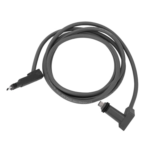 Cocoarm Rectangular Satellite Replacement Cable, Rubber Copper Satellite Replacement Cable 6FT 2m, Stable Connection Easy Install Router Compatible for Home Travel Setup