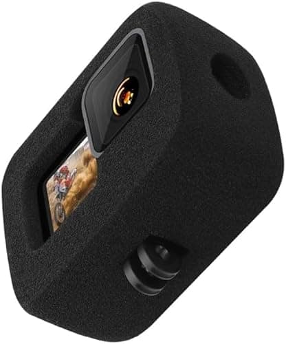 Wind Protection Windproof for Action Camera, Noise Cancelling Sponge Protection, Compatible with GoPro Hero 12/11/10/9 — view 4