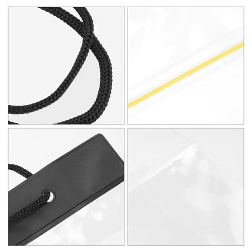 Waterproof Drawstring File Folder PVC for Bills and Checks — view 3