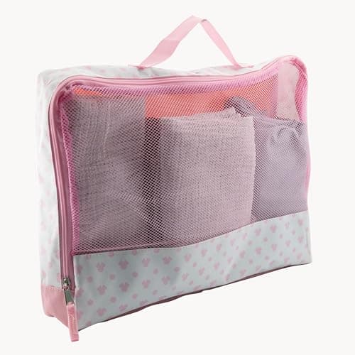Fast Forward Minnie Mouse 3-Piece Packing Cube Set | Minnie Mouse Travel Accessories | Travel Bags Luggage Organizer for Kids, Unisex | Minnie Kid Travel Size Travel Cubes for Packing — view 4