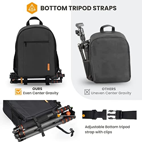 TARION Camera Bag Backpack Small - Waterproof Photography 13" Laptop Sleeve — view 3