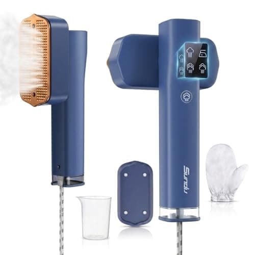 Sundu Clothes Steamer, 2 In 1 Travel Garment Steamer Iron, Blue