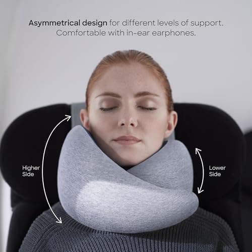 Ostrichpillow GO Travel Pillow, 360° Memory Foam support, Soft & Washable — view 2