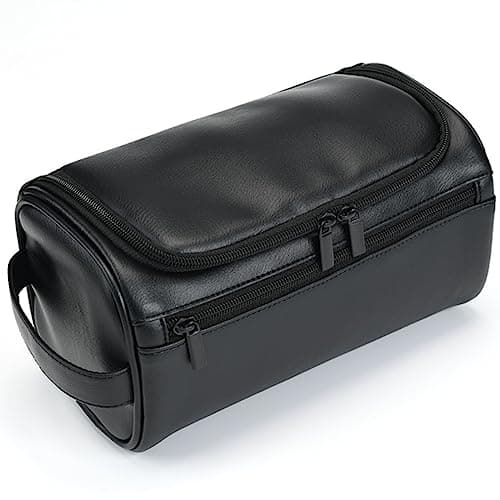Personalized Large Toiletry Bag for Men,Minimalist Travel Toiletry Organizer Dopp Kit Water-Resistant Shaving Bag for Toiletries Accessories,Door Room Essentials,Ideal Chrismas Gifts for Men