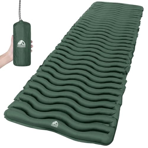 Unigear Inflatable Sleeping Mat, Compact Lightweight Camping Mat for Hiking