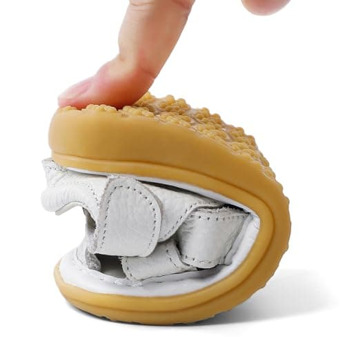 Cheerful Mario 0-3 Years Baby Boys Girls Sandals Toddler First Walking Shoes Summer Closed Toe Soft Sole White 3.5 UK Child — view 2