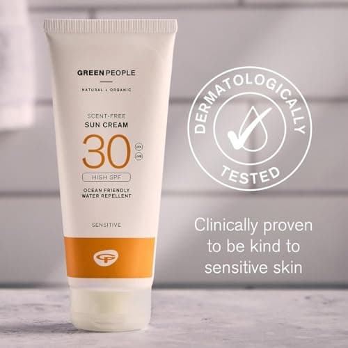 Green People Scent Free Sun Cream SPF30, 100ml — view 3