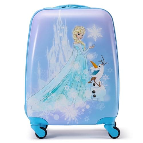 Disney Store Official Frozen Kids Suitcase, 30 x 23 x 48cm Luggage — view 3