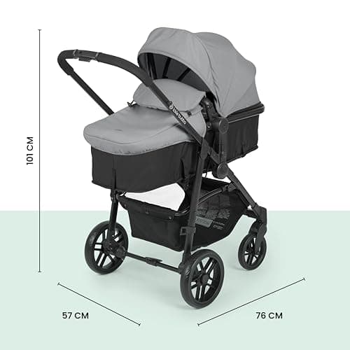 Ickle Bubba Star 3in1 Travel System with Astral Baby Car Seat (Space Grey) — view 3