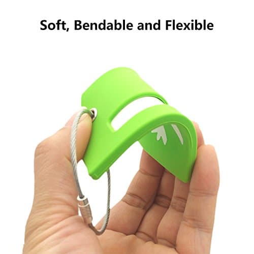 5Pack Luggage Tag with Name ID Card, Multicoloured Silicon Luggage Tags — view 4