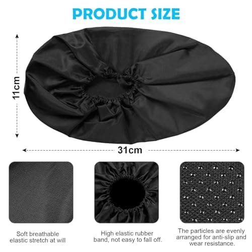 flintronic 4 Pairs Reusable Overshoes, Waterproof Non-Slip ShoeCovers, Shoe Covers Suitable for Keeping Floor/Carpet Clean and Tidy, Thickened Dustproof Overshoes — view 2
