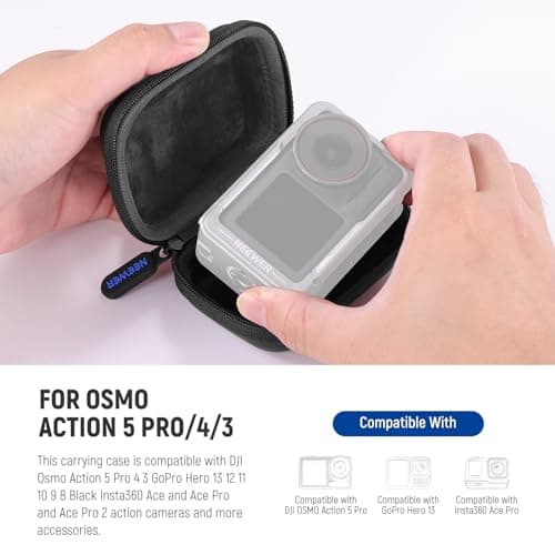 NEEWER Carrying Case Compatible with DJI OSMO Action 5 Pro 4 3, PB031 — view 2