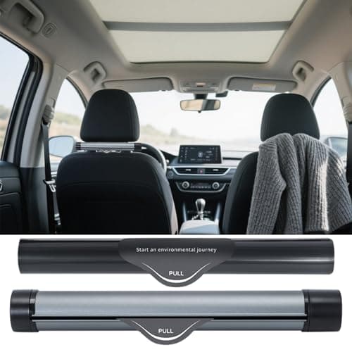 Tktouci Car Garbage Bags Aluminum Alloy Dustbin Storage Organizer Pocket — view 3
