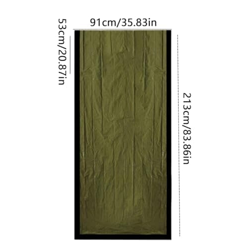 Camping Sleeping Bag | Thermal Sleep Pouch | Waterproof Portable Sleeping Warm Bag for Camping Backpacking Hiking Winter Travel Survival Stadium — view 5