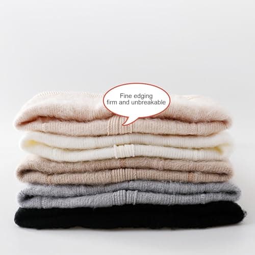 Kids Fleece Thermal Tights Baby Girls Plain Cotton Leggings with Feet Autumn Winter Thick Warm Ribbed Knitted Trousers Soft Comfort Stretchy Yoga Dance Pants (Black, 1-3 Years) — view 3