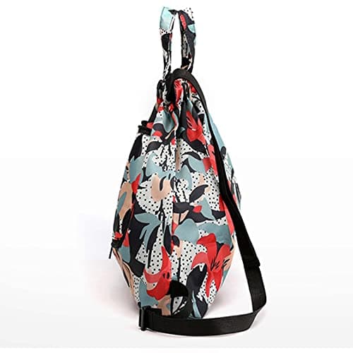 Folding Sports Fitness Backpack Light Travel Backpack Backpack with Wheels for Women (A, One Size) — view 4