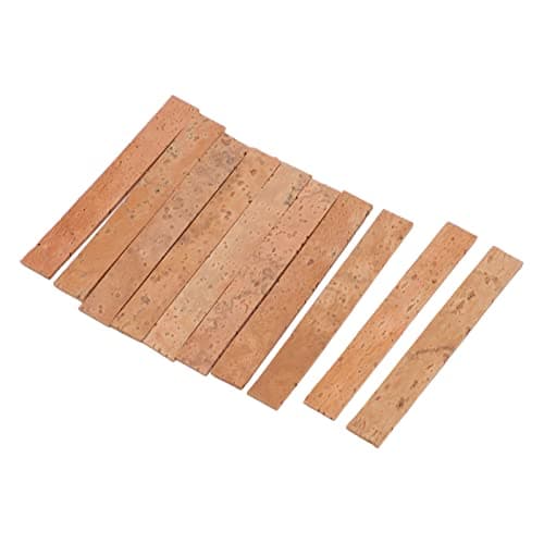 10Pcs Premium Cork Sheet for Clarinet and Saxophone, Music Instrument Joint Repair Kit, Wood Colour,Wind instrument accessories — view 5