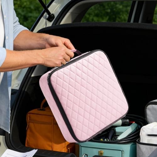 Genérico Portable Waterproof Car Charger Organizer with Handle — view 2