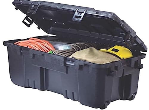 Plano Hinged Sportsman’S Trunk; Heavy-Duty Military-Grade Storage Box for Hunting, Camping, Paintball and Airsoft, Durable, Large-Capacity Gear Organizer, Black — view 2