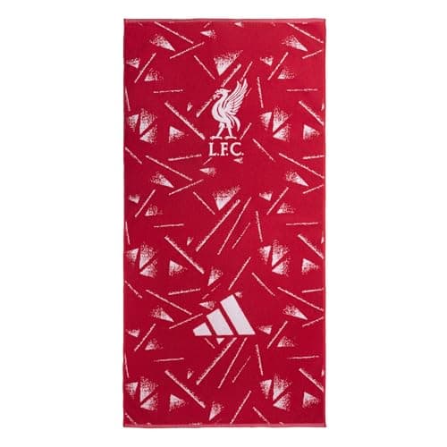 adidas Unisex Liverpool Fc Beach Towel Large Towel, active maroon/white, One Size