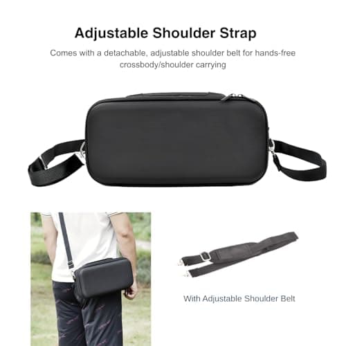 Fotoleey Hard Shell Carrying Case for GoPro Max 2 with Shoulder Strap — view 5